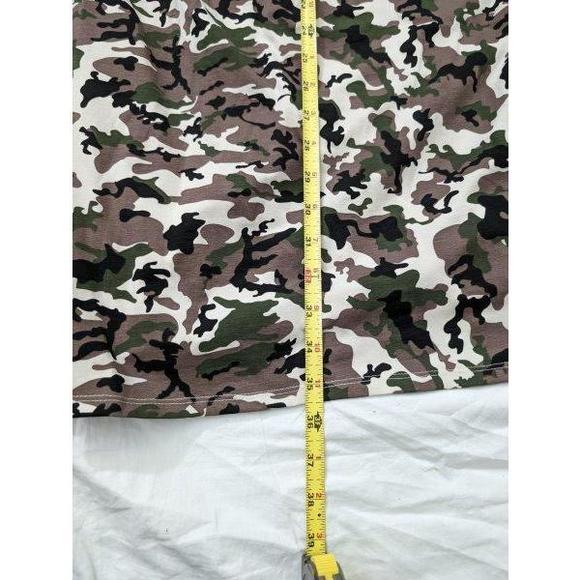SEED TO STYLE Organic cotton Dress Short-sleeve Camo T-shirt Sz XL - Picture 9 of 10